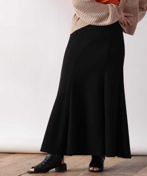 cepo（セポ）の「カットマーメイドスカート（スカート・レディース・ブラック/ベージュ/イエロー/グリーン・M）」の2枚目の写真