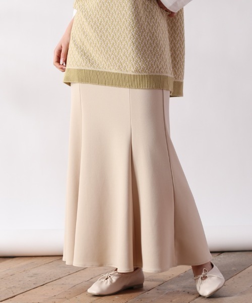 cepo（セポ）の「カットマーメイドスカート（スカート・レディース・ブラック/ベージュ/イエロー/グリーン・M）」の8枚目の写真