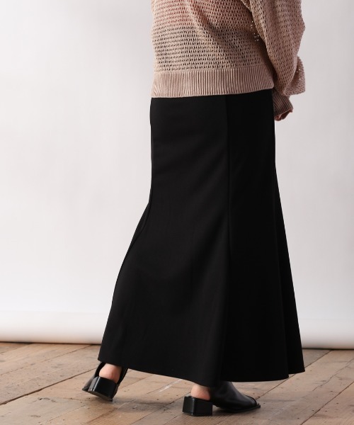 cepo（セポ）の「カットマーメイドスカート（スカート・レディース・ブラック/ベージュ/イエロー/グリーン・M）」の6枚目の写真