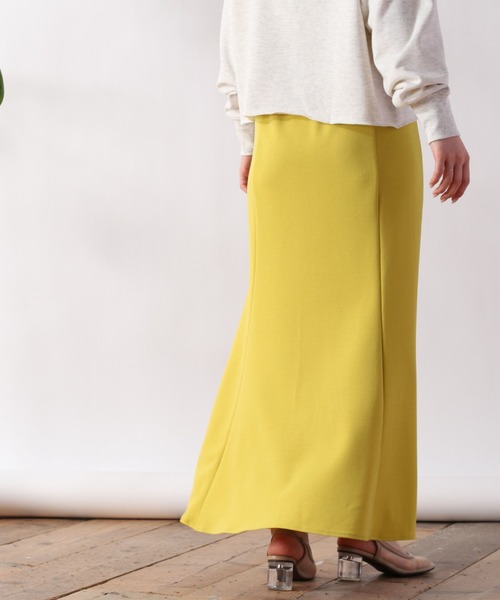 cepo（セポ）の「カットマーメイドスカート（スカート・レディース・ブラック/ベージュ/イエロー/グリーン・M）」の16枚目の写真