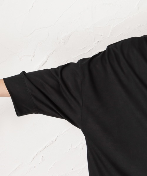 Mossimo(モッシモ)の「mossimo モッシモ 七分袖カーデアンサンブル(Tシャツ/カットソー・メンズ・ブラック/ベージュ/グリーン・L/M/XL)」の13枚目の写真