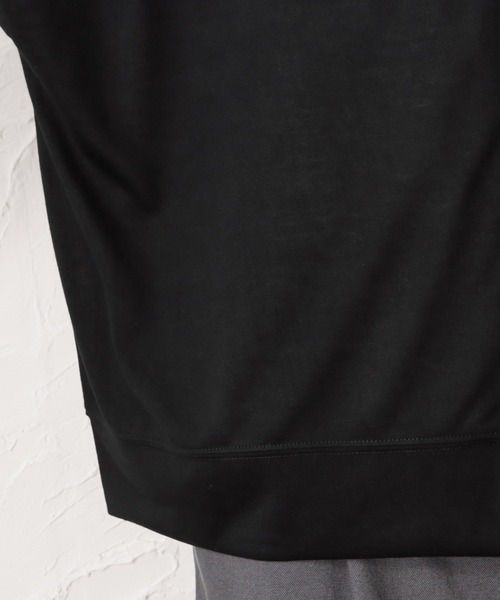 Mossimo(モッシモ)の「mossimo モッシモ 七分袖カーデアンサンブル(Tシャツ/カットソー・メンズ・ブラック/ベージュ/グリーン・L/M/XL)」の14枚目の写真