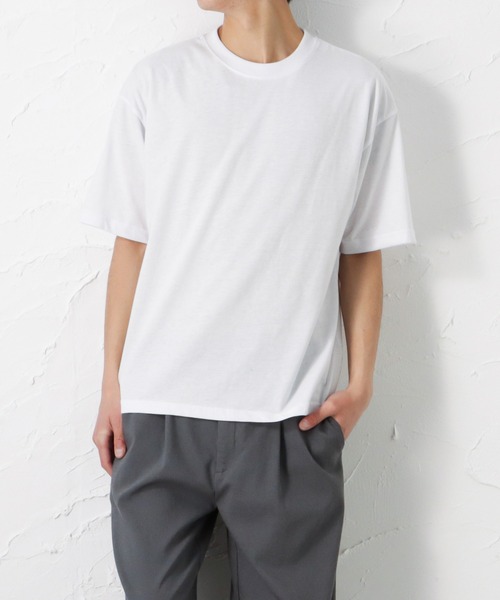 Mossimo(モッシモ)の「mossimo モッシモ 七分袖カーデアンサンブル(Tシャツ/カットソー・メンズ・ブラック/ベージュ/グリーン・L/M/XL)」の15枚目の写真