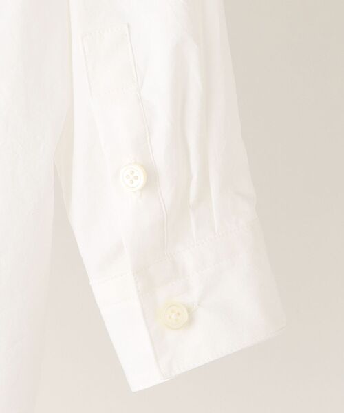 SHIPS any(シップス エニィ)の「SHIPS any: STANDARD バンドカラー シャツ<KIDS>(シャツ/ブラウス・キッズ・ライトブルー/オフホワイト・2/1/0)」の11枚目の写真