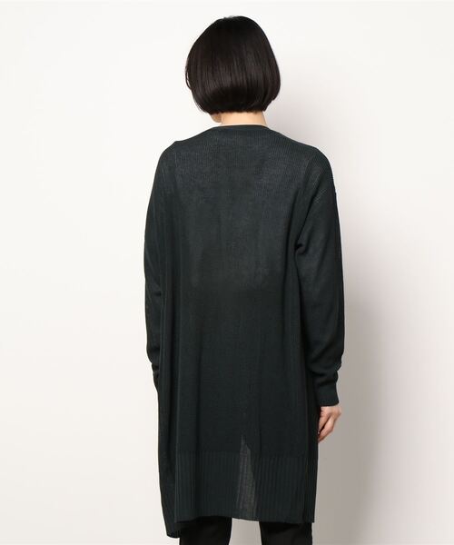 coca(coca)(コカ)の「片畦トッパーカーデ(カーディガン/ボレロ・レディース・ライトベージュ/チャコールグレー・ONE SIZE)」の18枚目の写真