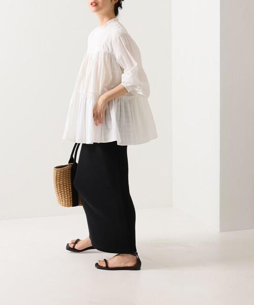 FREAK'S STORE（フリークスストア）の「カラーリブカットスカート（スカート・レディース・ブラック/ピンク/イエロー/ブルー・ﾌﾘ-）」の19枚目の写真