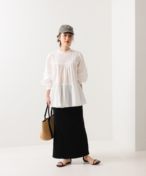 FREAK'S STORE（フリークスストア）の「カラーリブカットスカート（スカート・レディース・ブラック/ピンク/イエロー/ブルー・ﾌﾘ-）」の17枚目の写真