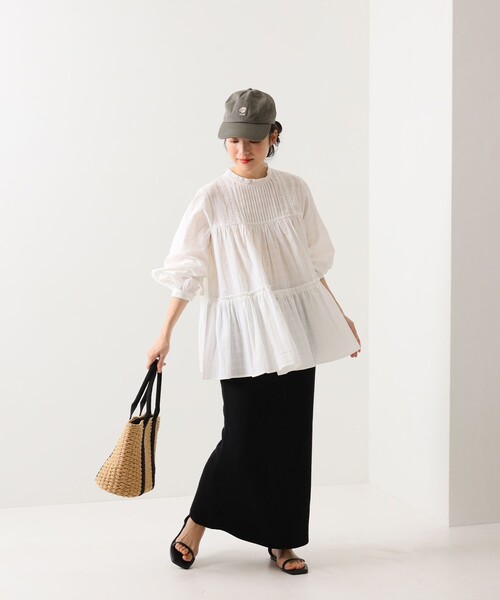 FREAK'S STORE（フリークスストア）の「カラーリブカットスカート（スカート・レディース・ブラック/ピンク/イエロー/ブルー・ﾌﾘ-）」の16枚目の写真