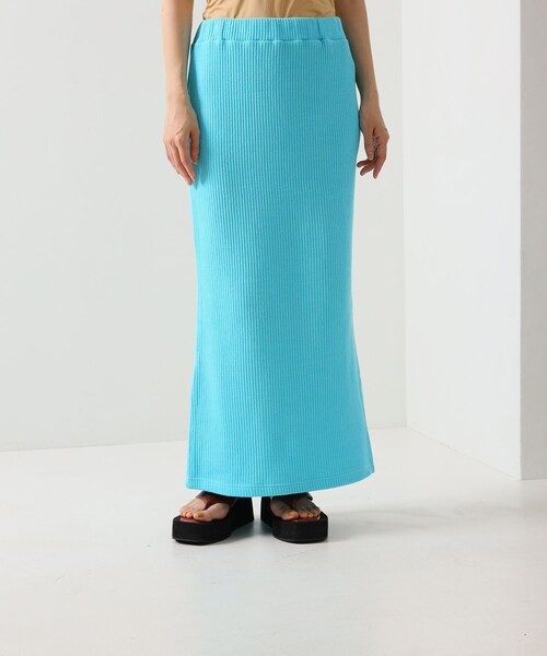 FREAK'S STORE（フリークスストア）の「カラーリブカットスカート（スカート・レディース・ブラック/ピンク/イエロー/ブルー・ﾌﾘ-）」の7枚目の写真