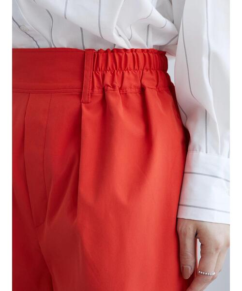 Green　Parks（グリーンパークス）の「スポーティストレートパンツ（その他パンツ・レディース・レッド/カーキ/ダークグレー・FREE）」の8枚目の写真