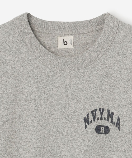 blurhms(ブラームス)の「blurhmsROOTSTOCK | 〈別注〉NAVYARMY プリントTシャツ WOMEN(Tシャツ/カットソー・レディース・ライトグレー/アイボリー/ダークネイビー・0)」の11枚目の写真