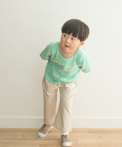 URBAN RESEARCH DOORS（アーバンリサーチドアーズ）の「『一部WEB限定サイズ』ストレッチリネンイージーパンツ(KIDS)（その他パンツ・キッズ・グリーン系その他/ベージュ・120/105/150/135）」の5枚目の写真