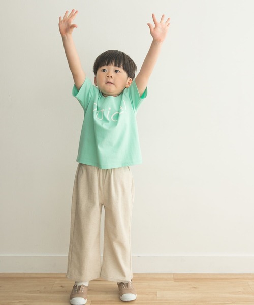 URBAN RESEARCH DOORS（アーバンリサーチドアーズ）の「『一部WEB限定サイズ』ストレッチリネンイージーパンツ(KIDS)（その他パンツ・キッズ・グリーン系その他/ベージュ・120/105/150/135）」の6枚目の写真