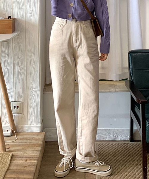 Jewelobe(ジュエローブ)の「ツイルルーズフィットパンツ(その他パンツ・レディース・ブラック/ブラウン/ピンク/アイボリー・S/M)」の2枚目の写真