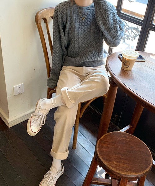 Jewelobe(ジュエローブ)の「ツイルルーズフィットパンツ(その他パンツ・レディース・ブラック/ブラウン/ピンク/アイボリー・S/M)」の8枚目の写真