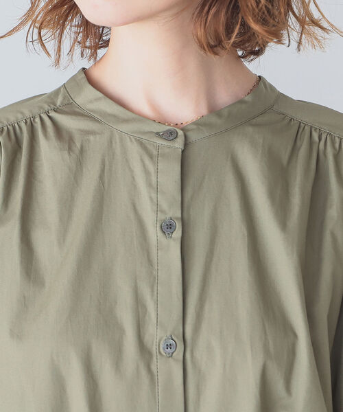 B:MING by BEAMS(ビーミングバイビームス)の「B:MING by BEAMS / 2WAY シャーリングワンピース 22SS(ワンピース・レディース・オリーブ/スミクロ/ブルー系・SMALL/MEDIUM)」の15枚目の写真