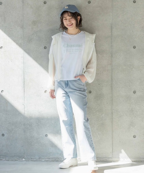 repipi armario(レピピ アルマリオ)の「シアーフードパーカー(パーカー・キッズ・アイボリー/ミント・SMALL/MEDIUM/LARGE)」の15枚目の写真