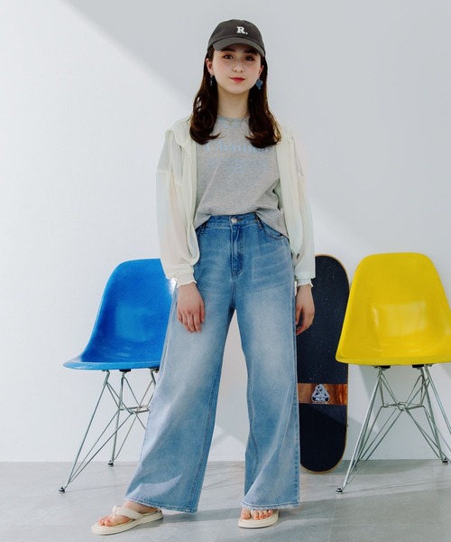repipi armario(レピピ アルマリオ)の「シアーフードパーカー(パーカー・キッズ・アイボリー/ミント・SMALL/MEDIUM/LARGE)」の7枚目の写真