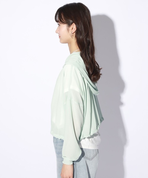 repipi armario(レピピ アルマリオ)の「シアーフードパーカー(パーカー・キッズ・アイボリー/ミント・SMALL/MEDIUM/LARGE)」の21枚目の写真