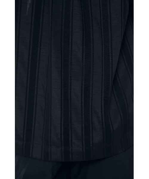 BLACK BY MOUSSY（ブラックバイマウジー）の「open collar shirt（オープンカラーシャツ）（シャツ/ブラウス・レディース・ライム/ブラック・FREE）」の10枚目の写真