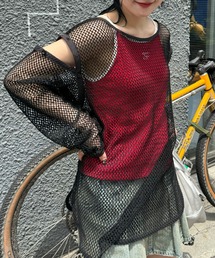 CIAOPANIC | マルチWAY!メッシュカットアウトトップス(Tシャツ/カットソー)