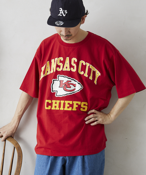 JOURNAL STANDARD relume（ジャーナルスタンダード　レリューム）の「【ARTEX / アルテックス】別注 NFL半袖Tシャツ（Tシャツ/カットソー・メンズ・ホワイト/ネイビー/レッド/イエロー/グリーン・MEDIUM/LARGE）」の5枚目の写真