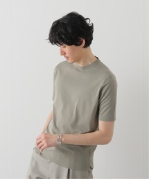 【FILIPPO DE LAURENTIIS】14ゲージ ニットTシャツ