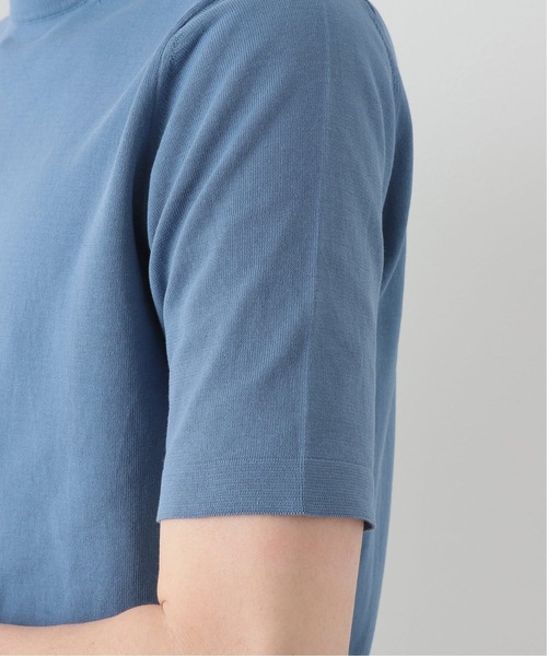 EDIFICE(エディフィス)の「【FILIPPO DE LAURENTIIS】14ゲージ ニットTシャツ(ニット/セーター・メンズ・ホワイト/イエロー/ブルー/ブラウン系その他/ライトグレー/チャコールグレー・48/50/52)」の14枚目の写真