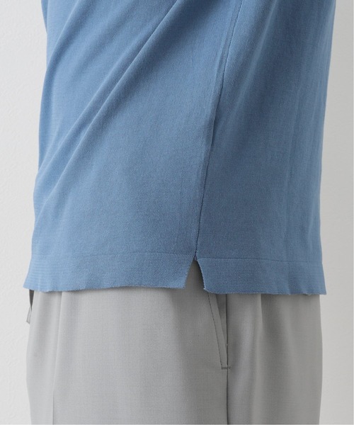 EDIFICE(エディフィス)の「【FILIPPO DE LAURENTIIS】14ゲージ ニットTシャツ(ニット/セーター・メンズ・ホワイト/イエロー/ブルー/ブラウン系その他/ライトグレー/チャコールグレー・48/50/52)」の15枚目の写真