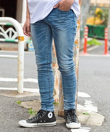 『CavariA/キャバリア』ヴィンテージストレッチデニムパンツ