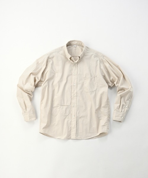 45R（フォーティファイブアール）の「ダンプの908オーシャンシャツ（シャツ/ブラウス・レディース・ホワイト/キャメル/ベージュ・MEDIUM/LARGE/X-SMALL/SMALL）」の3枚目の写真