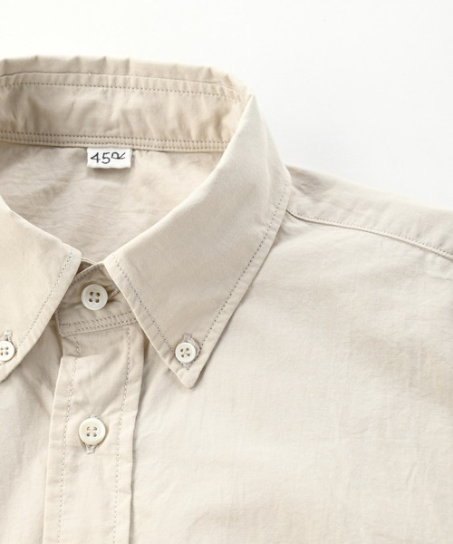 45R（フォーティファイブアール）の「ダンプの908オーシャンシャツ（シャツ/ブラウス・レディース・ホワイト/キャメル/ベージュ・MEDIUM/LARGE/X-SMALL/SMALL）」の13枚目の写真