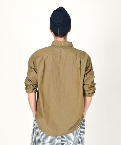 45R（フォーティファイブアール）の「ダンプの908オーシャンシャツ（シャツ/ブラウス・レディース・ホワイト/キャメル/ベージュ・MEDIUM/LARGE/X-SMALL/SMALL）」の12枚目の写真