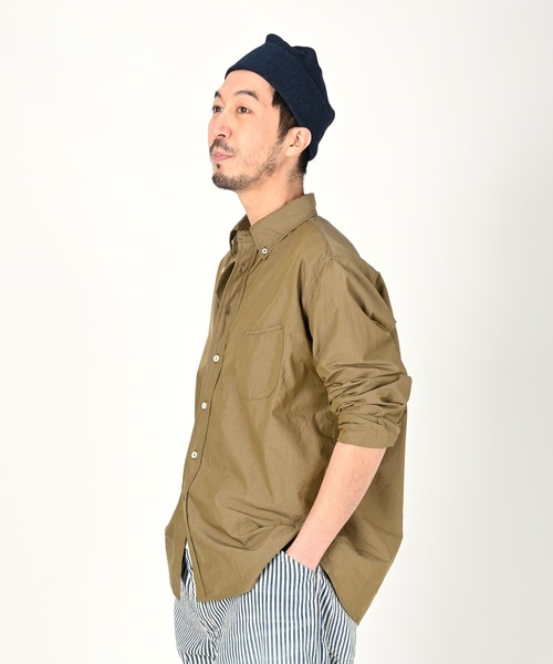 45R（フォーティファイブアール）の「ダンプの908オーシャンシャツ（シャツ/ブラウス・レディース・ホワイト/キャメル/ベージュ・MEDIUM/LARGE/X-SMALL/SMALL）」の11枚目の写真