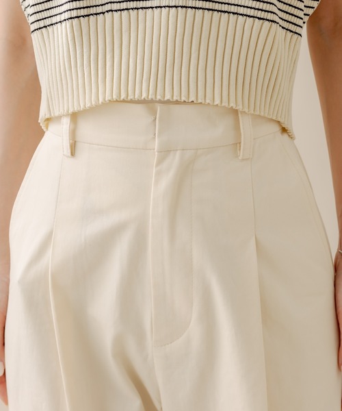 mline（エムライン）の「[mline] トラウザーパンツ（その他パンツ・レディース・イエロー/オフホワイト/ベージュ・2/1）」の21枚目の写真