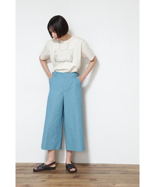 human woman(ヒューマンウーマン)の「◆フォトTシャツ(Tシャツ/カットソー・レディース・ホワイト系その他/ブラウン・MEDIUM)」の7枚目の写真