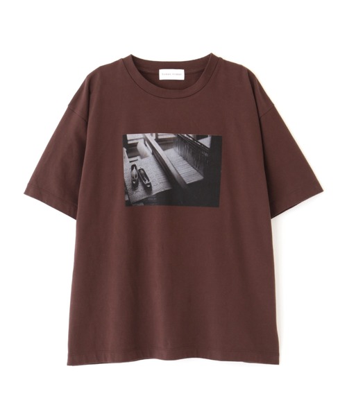 human woman(ヒューマンウーマン)の「◆フォトTシャツ(Tシャツ/カットソー・レディース・ホワイト系その他/ブラウン・MEDIUM)」の15枚目の写真