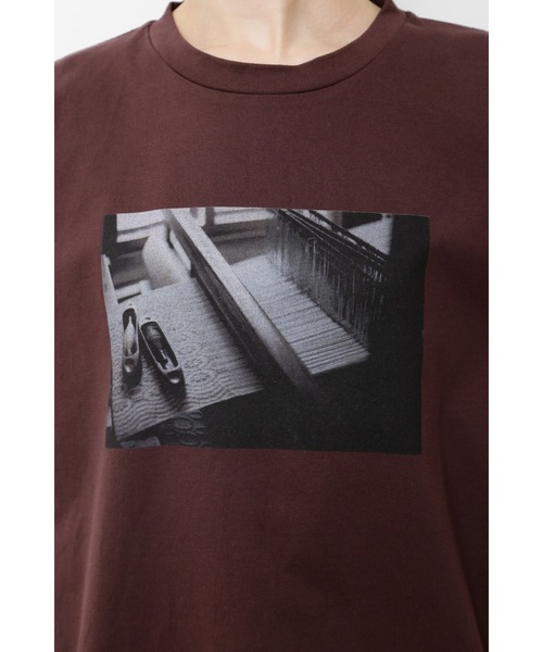 human woman(ヒューマンウーマン)の「◆フォトTシャツ(Tシャツ/カットソー・レディース・ホワイト系その他/ブラウン・MEDIUM)」の13枚目の写真