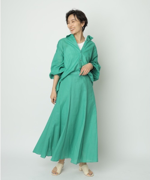 CADUNE（カデュネ）の「麻混ブラウス（シャツ/ブラウス）」 - WEAR