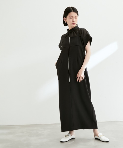 レイヤードベアワンピース ワンピース Adam Et ワンピース ドレス Et Adam Rope アダムエロペ のファッション