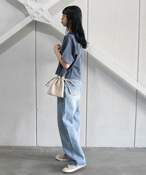 sango（sango）の「カスタムピグメントTシャツ（Tシャツ/カットソー・レディース・チャコールグレー/ネイビー/ホワイト系その他・FREE）」の17枚目の写真