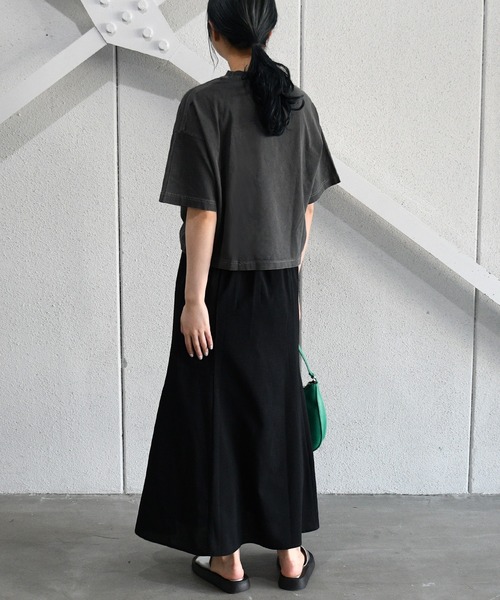 sango（sango）の「カスタムピグメントTシャツ（Tシャツ/カットソー・レディース・チャコールグレー/ネイビー/ホワイト系その他・FREE）」の22枚目の写真