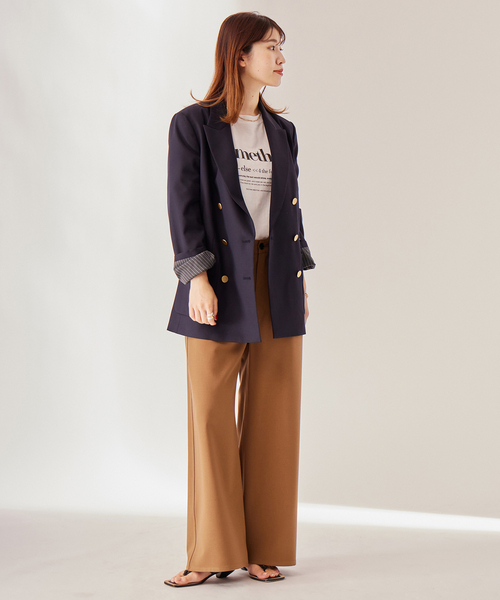 ダブルフロントジャケット（テーラードジャケット）｜JOURNAL