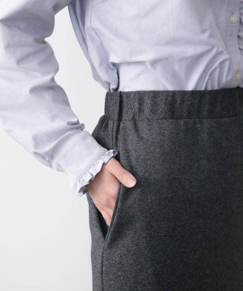 COCO WALK（ココウォーク）の「C+H:Cut Tweed Tight Skirts/ツイードタイトスカート（スカート・レディース・チャコールグレー/チェック・FREE）」の6枚目の写真