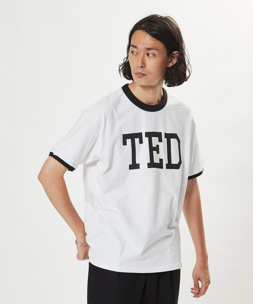 EDIFICE(エディフィス)の「【RUSSELL ATHLETIC】別注 AE.CLUB リンガーTシャツ(Tシャツ/カットソー・メンズ・ホワイト/スカイブルー/イエロー/グリーン・MEDIUM/LARGE)」の18枚目の写真