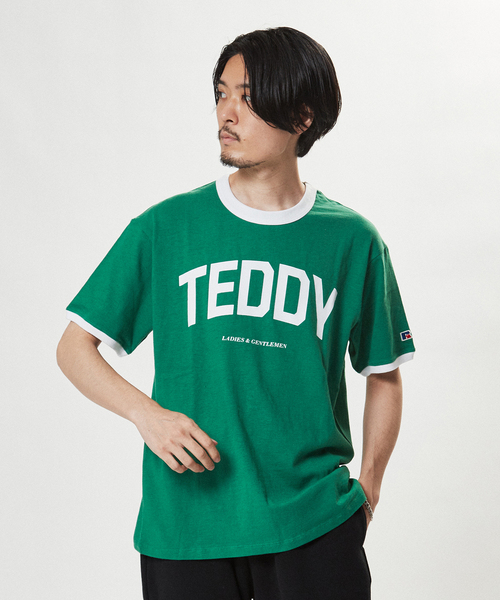 EDIFICE(エディフィス)の「【RUSSELL ATHLETIC】別注 AE.CLUB リンガーTシャツ(Tシャツ/カットソー・メンズ・ホワイト/スカイブルー/イエロー/グリーン・MEDIUM/LARGE)」の6枚目の写真