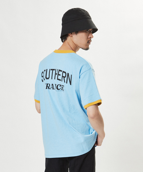 EDIFICE(エディフィス)の「【RUSSELL ATHLETIC】別注 AE.CLUB リンガーTシャツ(Tシャツ/カットソー・メンズ・ホワイト/スカイブルー/イエロー/グリーン・MEDIUM/LARGE)」の14枚目の写真