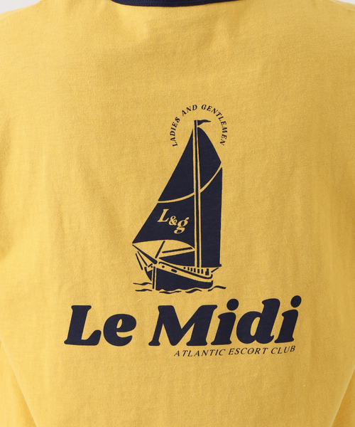 EDIFICE(エディフィス)の「【RUSSELL ATHLETIC】別注 AE.CLUB リンガーTシャツ(Tシャツ/カットソー・メンズ・ホワイト/スカイブルー/イエロー/グリーン・MEDIUM/LARGE)」の16枚目の写真