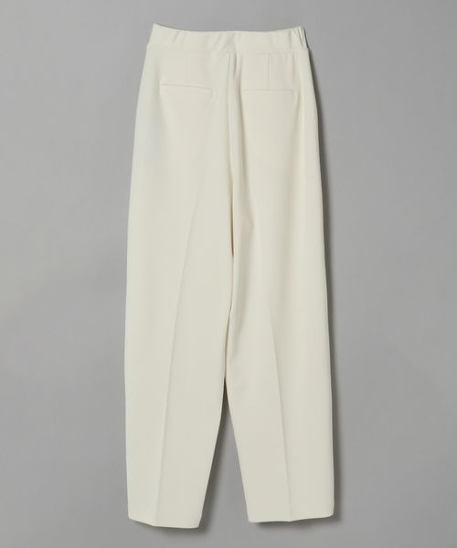 JEANASIS（ジーナシス）の「カットジョーゼットユルテーパードパンツ/157257（その他パンツ・レディース・ブラック/アイボリー/ブラウン系その他・SMALL/MEDIUM）」の4枚目の写真