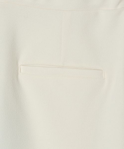 JEANASIS（ジーナシス）の「カットジョーゼットユルテーパードパンツ/157257（その他パンツ・レディース・ブラック/アイボリー/ブラウン系その他・SMALL/MEDIUM）」の9枚目の写真